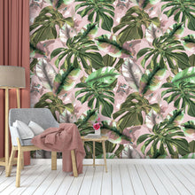 Carregar imagem no visualizador da galeria, Papel de Parede Folhagem Aquarela