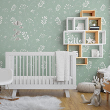 Carregar imagem no visualizador da galeria, Papel de Parede Folhinas