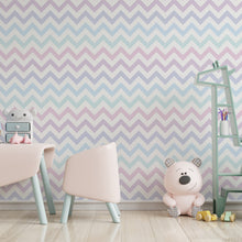 Carregar imagem no visualizador da galeria, Papel de Parede Chevron Ondas