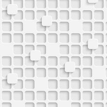 Carregar imagem no visualizador da galeria, Papel de Parede Textura Mini Quadrados Vazados 3D 013