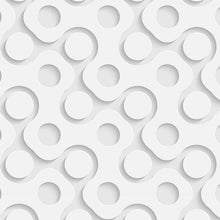 Carregar imagem no visualizador da galeria, Papel de Parede Textura Círculos 3D 020