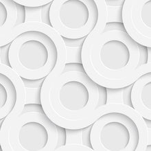 Carregar imagem no visualizador da galeria, Papel de Parede Textura Círculos 3D 015