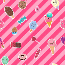 Carregar imagem no visualizador da galeria, Papel de Parede Funny Candies Rosa