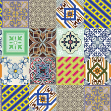 Carregar imagem no visualizador da galeria, Papel de Parede Azulejo 009