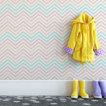 Carregar imagem no visualizador da galeria, Papel de Parede Chevron 021