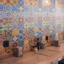 Carregar imagem no visualizador da galeria, Papel de Parede Azulejo 008