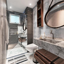 Carregar imagem no visualizador da galeria, Papel de Parede Textura Cimento Bloco de Concreto 038