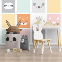 Carregar imagem no visualizador da galeria, Papel de Parede Animais Geométricos