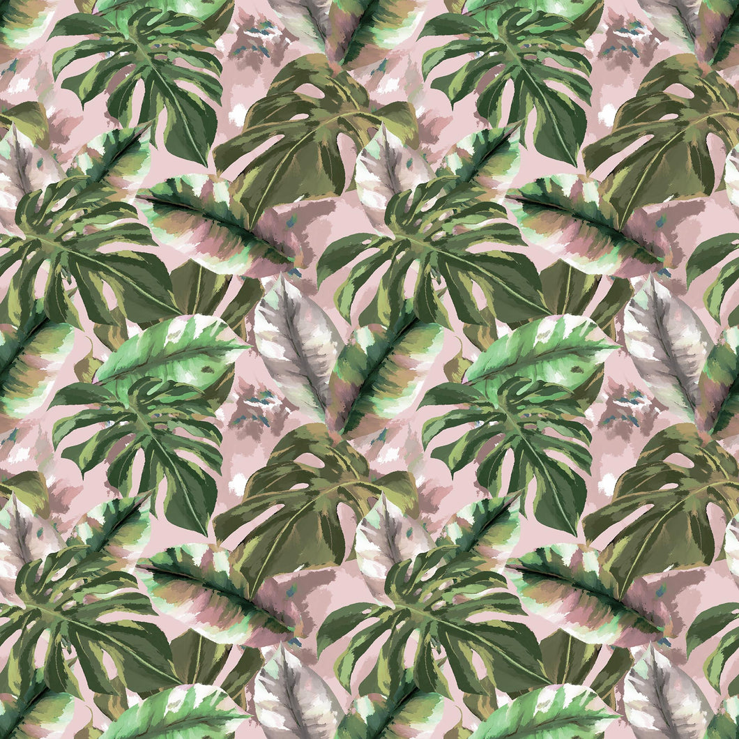 Papel de Parede Folhagem Aquarela