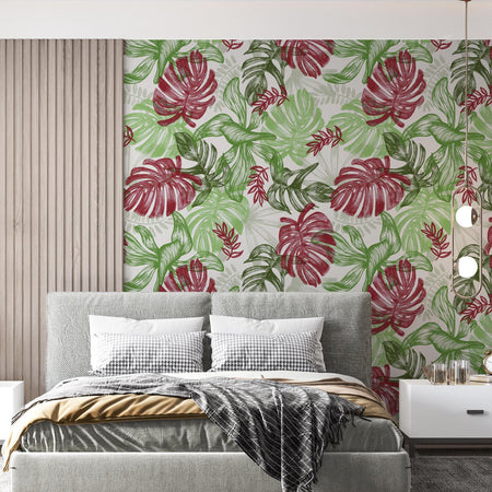 Papel de Parede Pintura Tropical 3