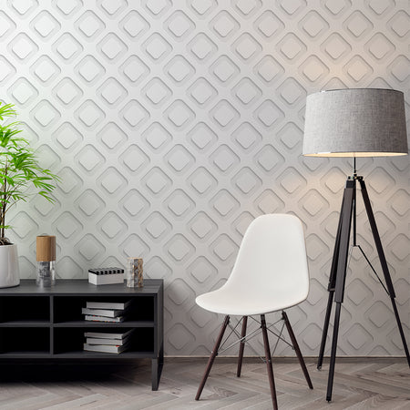 Papel de Parede Textura Losangos 3D 002