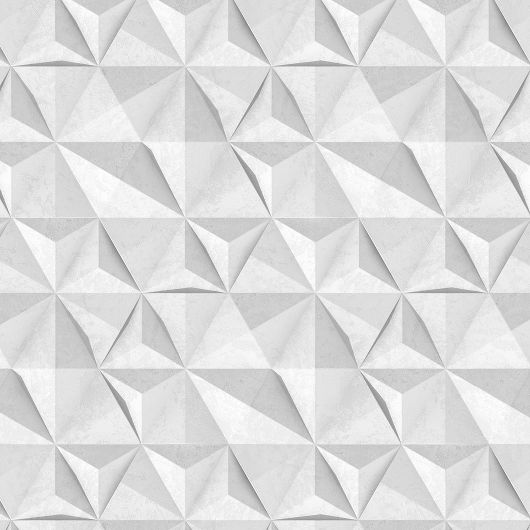 Papel de Parede Textura Triângulos 3D 054